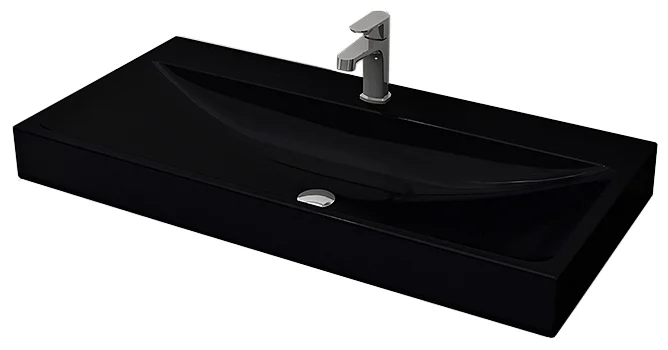 Раковина накладная Bocchi Scala Arch 1079-005-0126 1000*480 мм (черный)