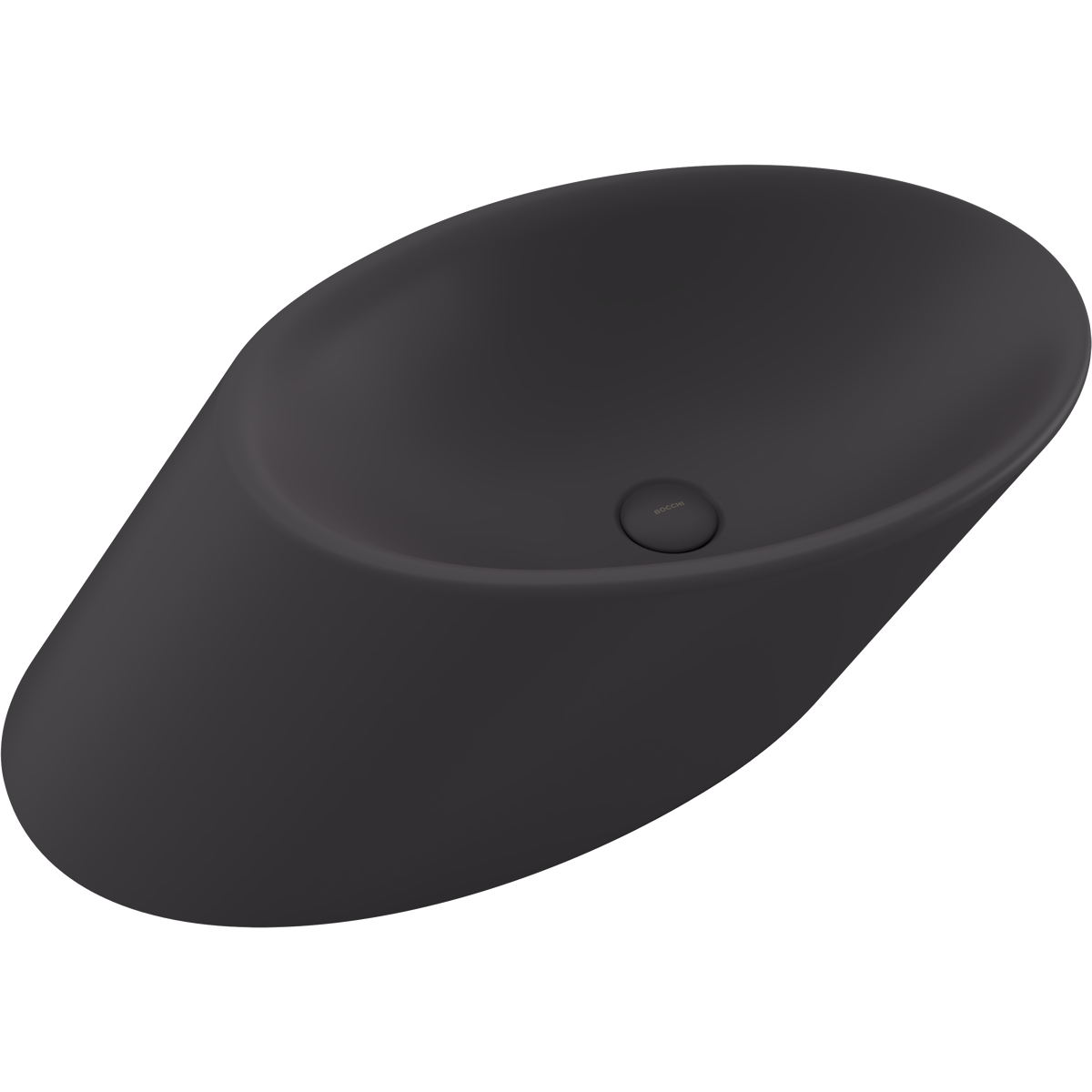 Раковина накладная Bocchi Vessel Lavabo 1013-020-0125 720*400 мм (антрацит матовый)