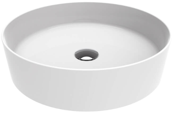 Раковина накладная Creavit Loop LP145-00CB00E-0000 450*450 мм (белый)