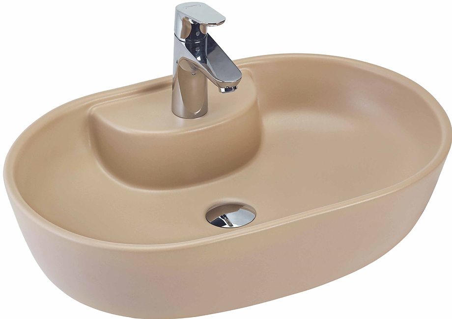 Раковина beWash Bogen 88611173 600*395 мм (латте)