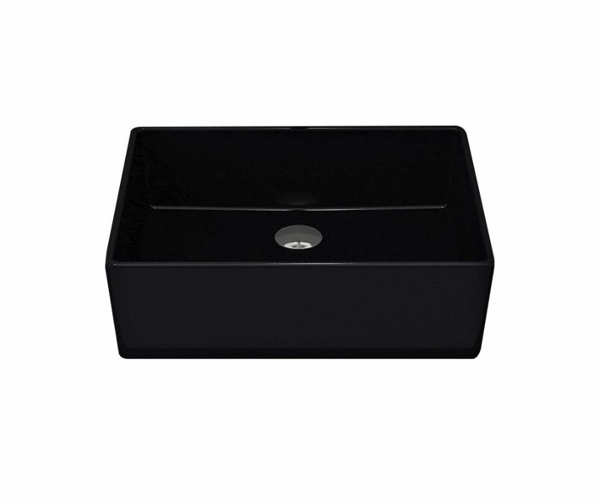 Раковина накладная Bocchi Milano 1215-005-0125 500*400 мм (черный)