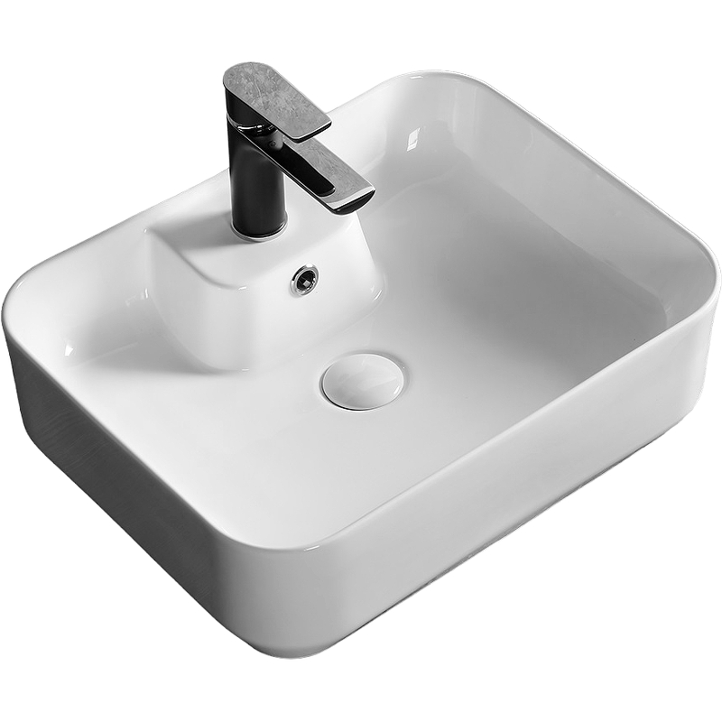 Раковина накладная Cerutti SPA CR0097 510*410 мм (белый)