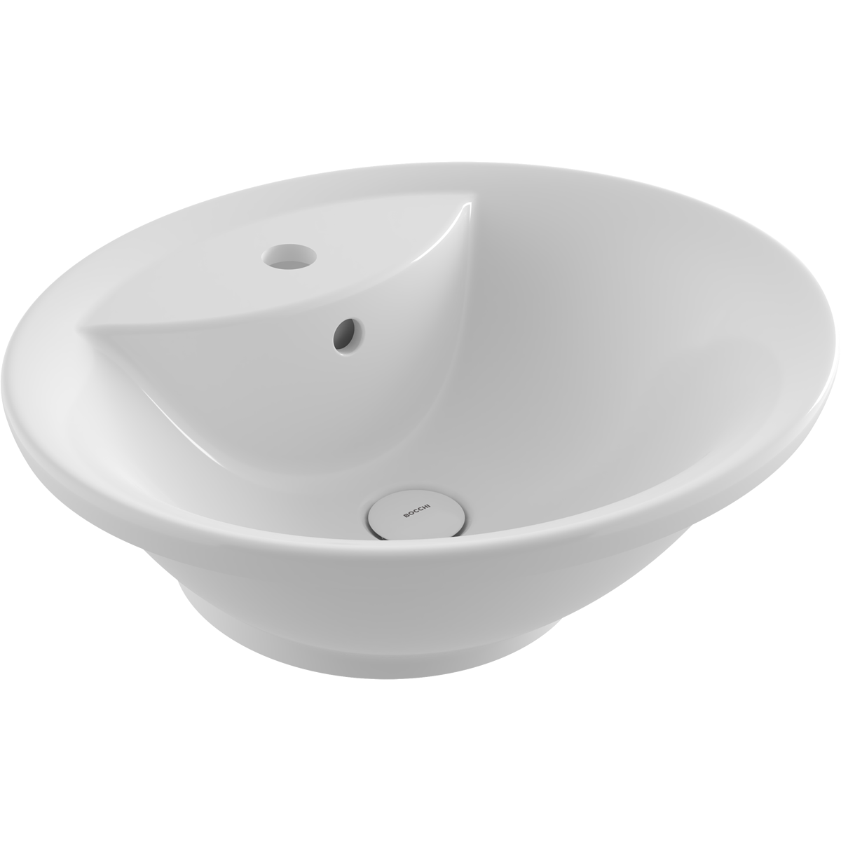 Раковина накладная Bocchi Verona 1046-001-0126 500*445 мм (белый)