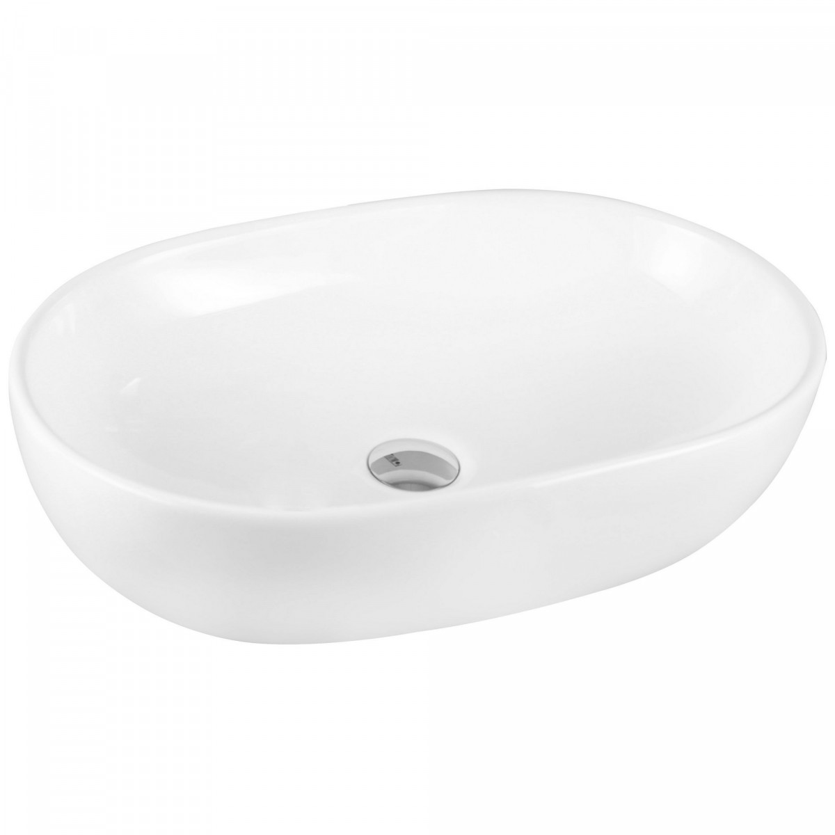 Раковина накладная Milleau Nuage MU7100D-MW 600*420 мм (белый матовый)