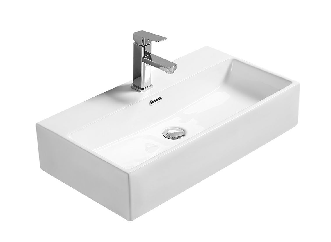 Раковина SantiLine SL-1007 715*380 мм (белый)
