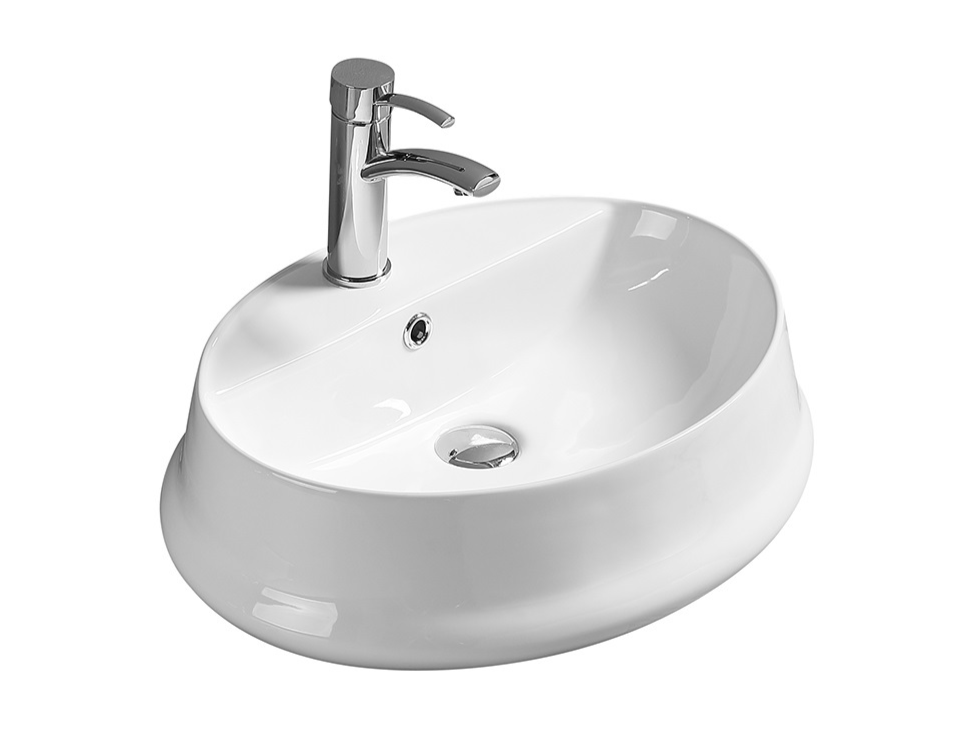 Раковина SantiLine SL-1071 560*450 мм (белый)