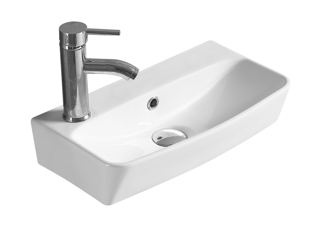 Раковина SantiLine SL-2003 450*255 мм (белый)