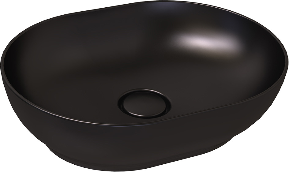 Раковина Bien Motto MTLG05001FD0B7000 500*380 мм (чёрный матовый)