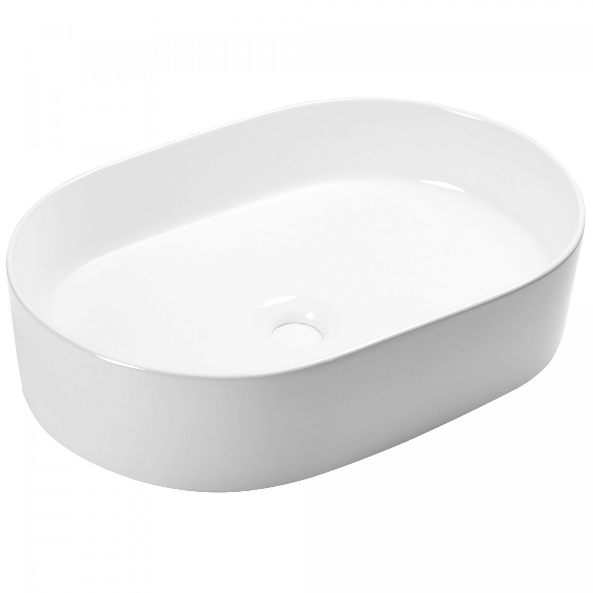Раковина накладная Milleau Nuage MU0055B-GW 500*350 мм (белый)
