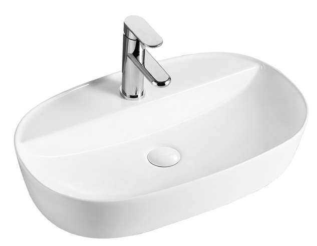 Раковина накладная Azario AZ-2203 SP 610*400 мм (белый)