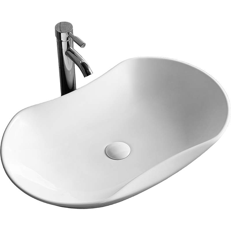 Раковина накладная Cerutti SPA CR7031 670*415 мм (белый)