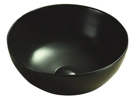 Раковина Art&Max AM-107-MB 358*358 мм (черный матовый)