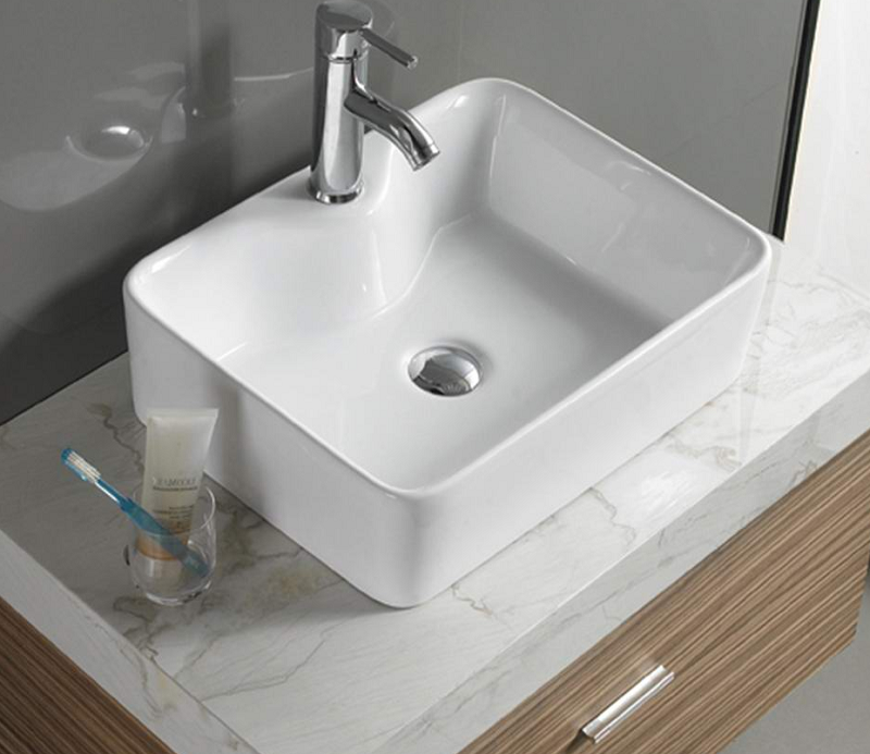 Раковина CeramaLux 7292 400*300 мм (белый)