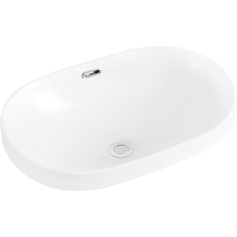 Раковина накладная BelBagno BB1004 600*400 мм (белый)