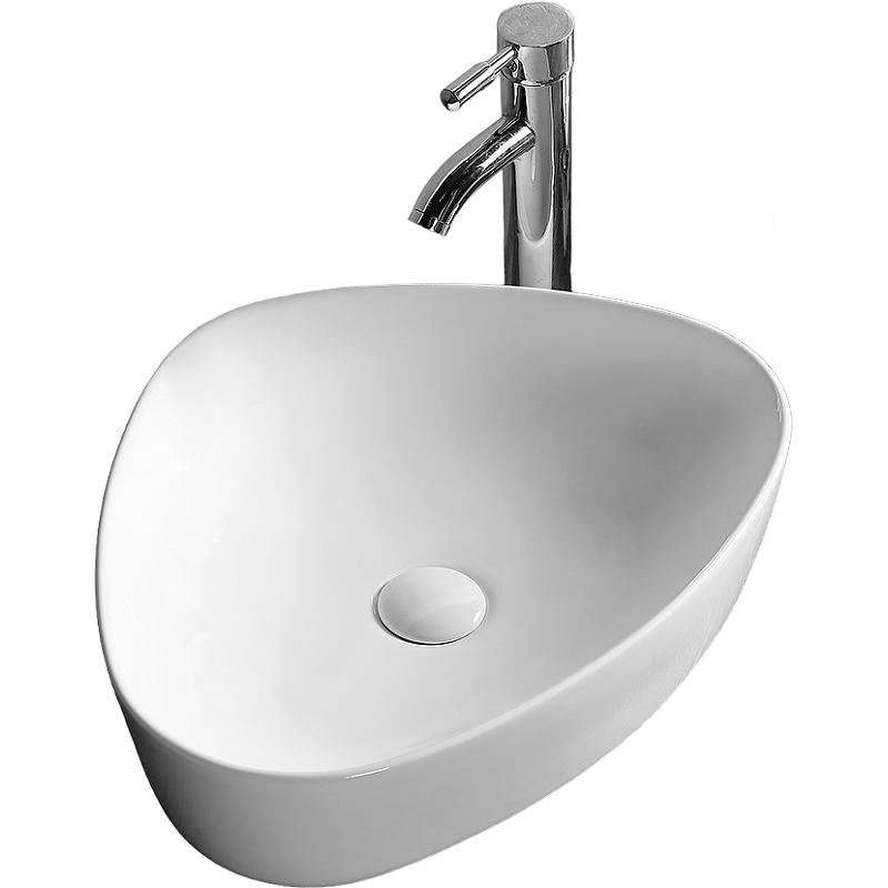 Раковина накладная Cerutti SPA CR0089 510*410 мм (белый)