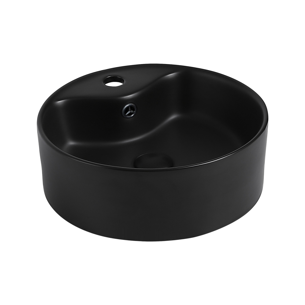 Раковина Abber Bequem AC2104MB 410*410 мм (черный матовый)