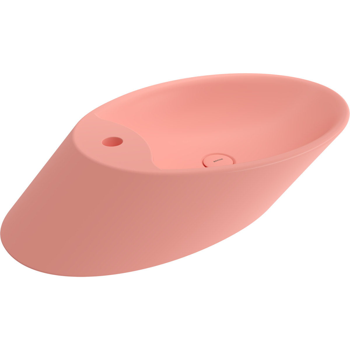 Раковина накладная Bocchi Vessel 1021-032-0126 710*400 мм (розовый матовый)