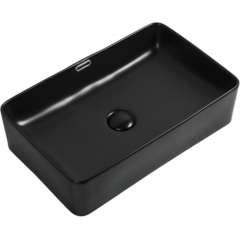 Раковина Aquanet Perfect-3-MB 550*350 мм (черный матовый)