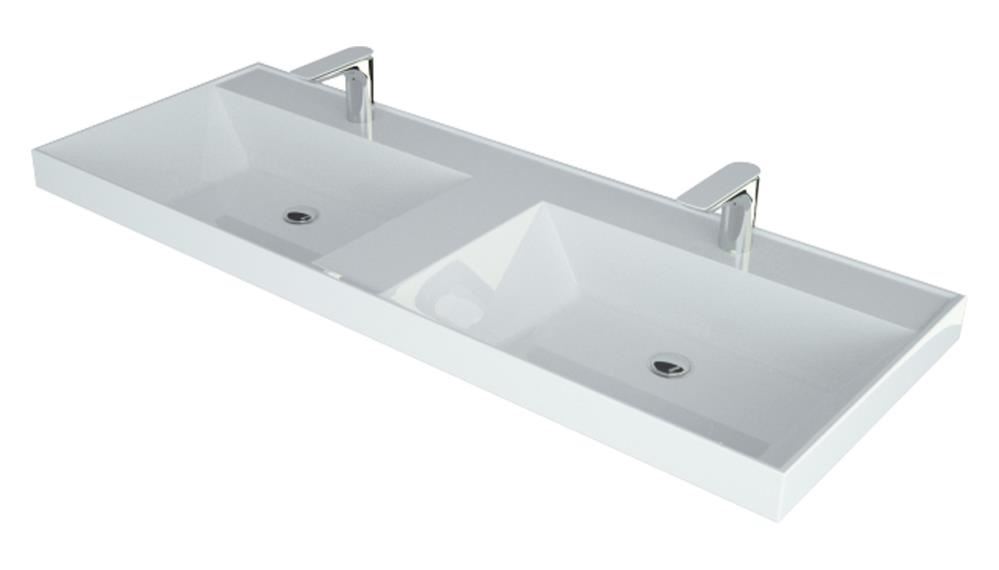 Раковина Velvex Classica 1200*450 мм (белый)