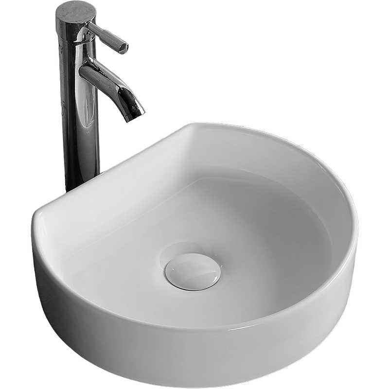 Раковина накладная Cerutti SPA CR7088 400*350 мм (белый)