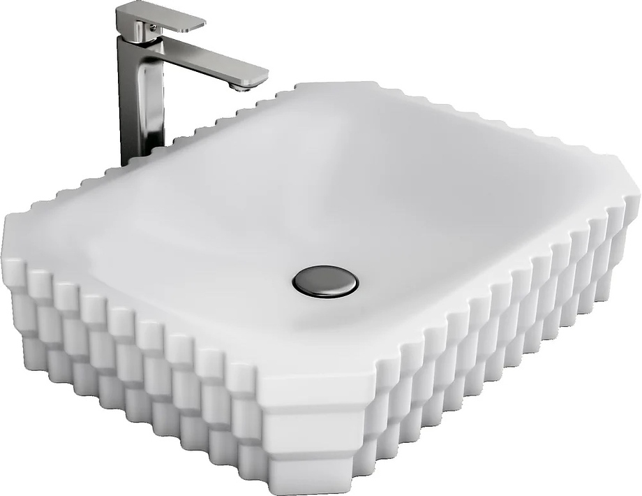 Раковина Bien Shine SHLG06101FD0W3000 610*465 мм (белый)