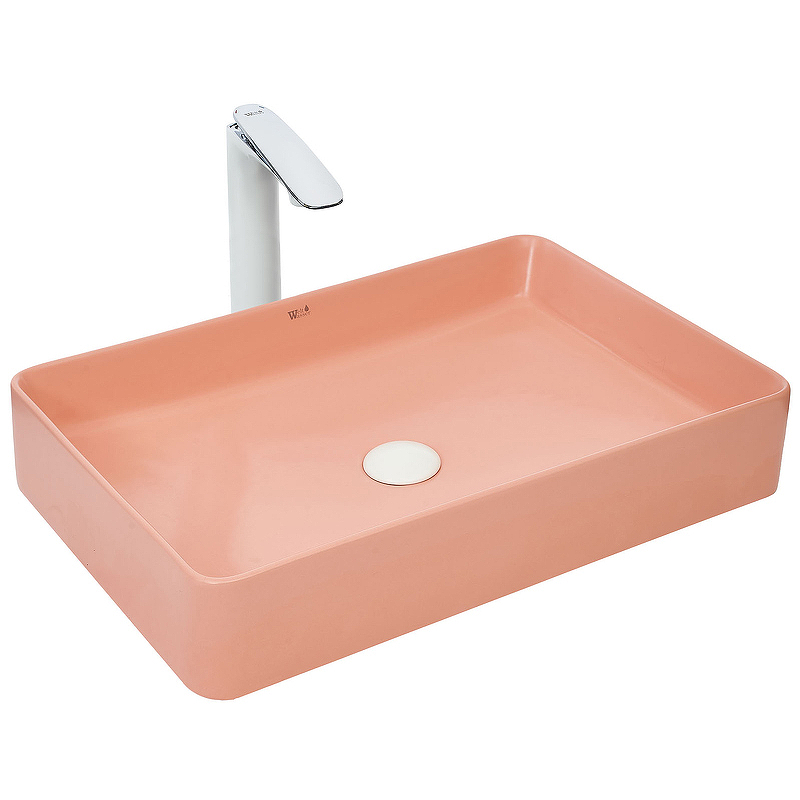 Раковина WeltWasser Elbach 2174 MP 10000004510 600*405 мм (розовый матовый)
