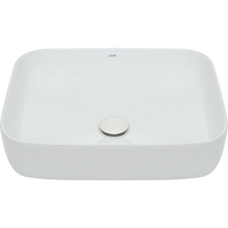Раковина накладная AQUAme AQM5010 500*390 мм (белый)