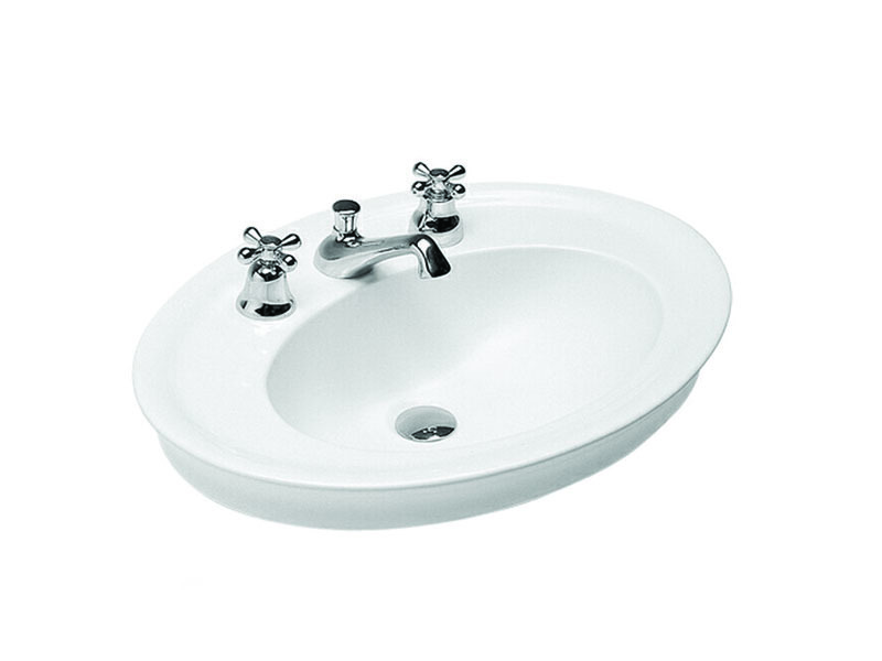 Раковина накладная Hatria DOLCEVITA Y0PL01 650*480 мм (белый)