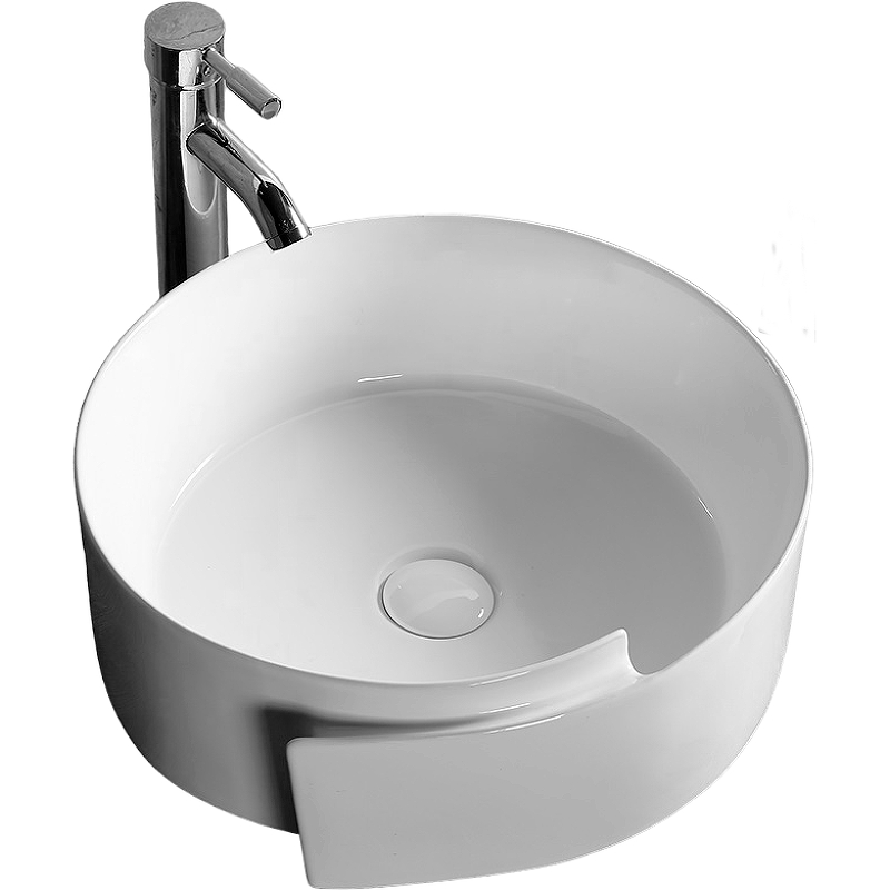 Раковина накладная Cerutti SPA CR0066 440*460 мм (белый)