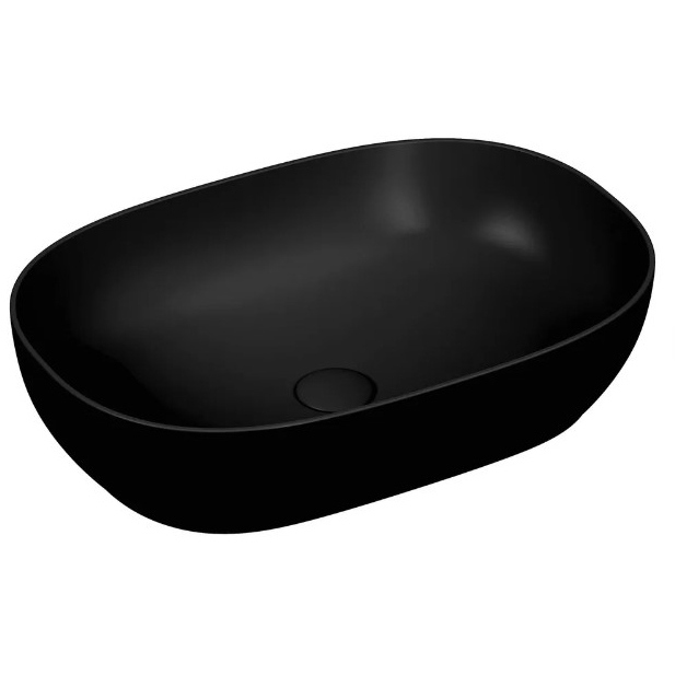 Раковина CeramaLux 78327-1MB 610*410 мм (черный)