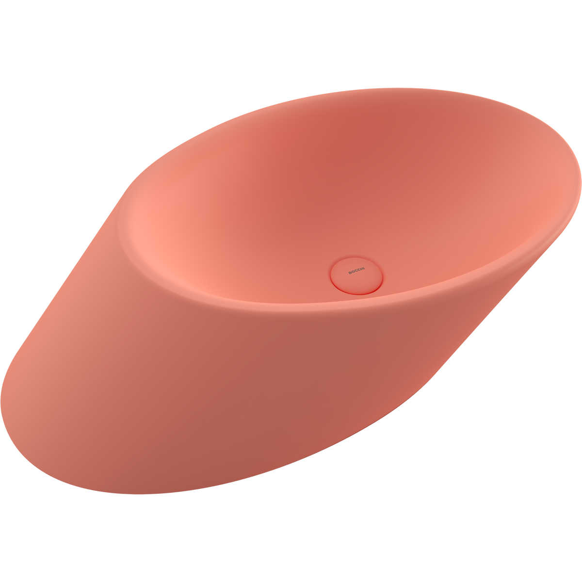 Раковина накладная Bocchi Vessel Lavabo 1013-032-0125 720*400 мм (розовый матовый)