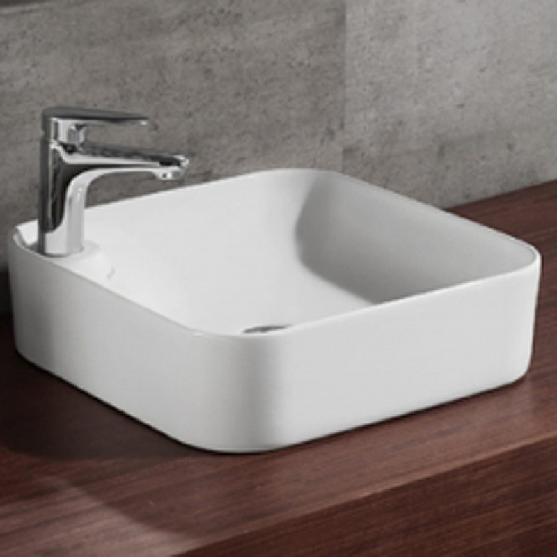 Раковина Bravat Source C22238W-1-ENG 430*430 мм (белый)