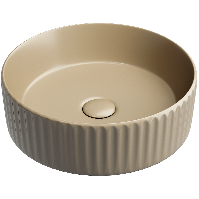 Раковина накладная Ceramica Nova Element CN6057MC 360*360 мм (капучино матовый)