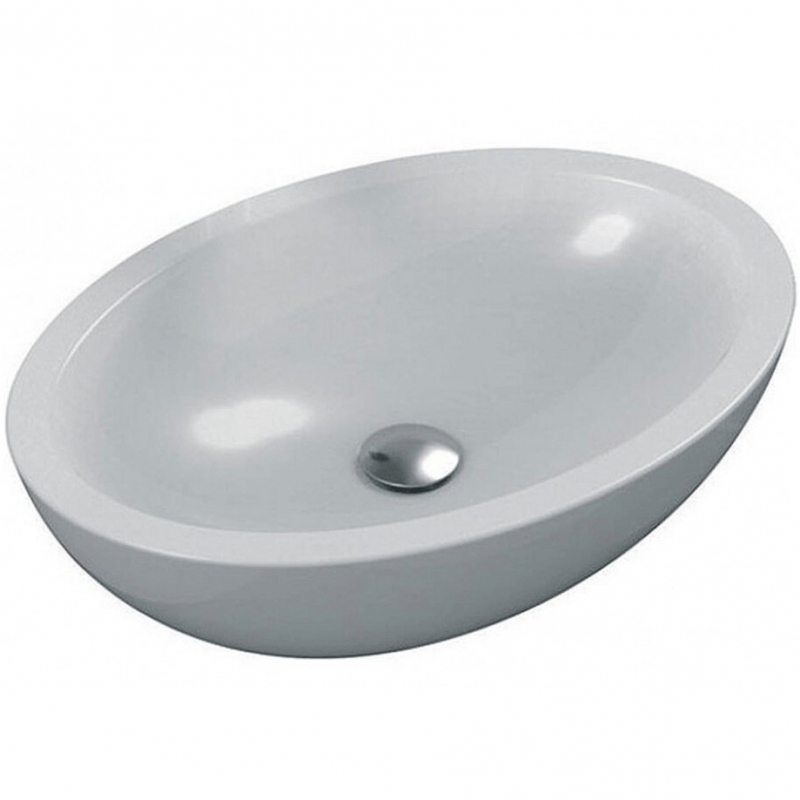 Раковина накладная Ideal Standard Strada K078401 600*420 мм (белый)