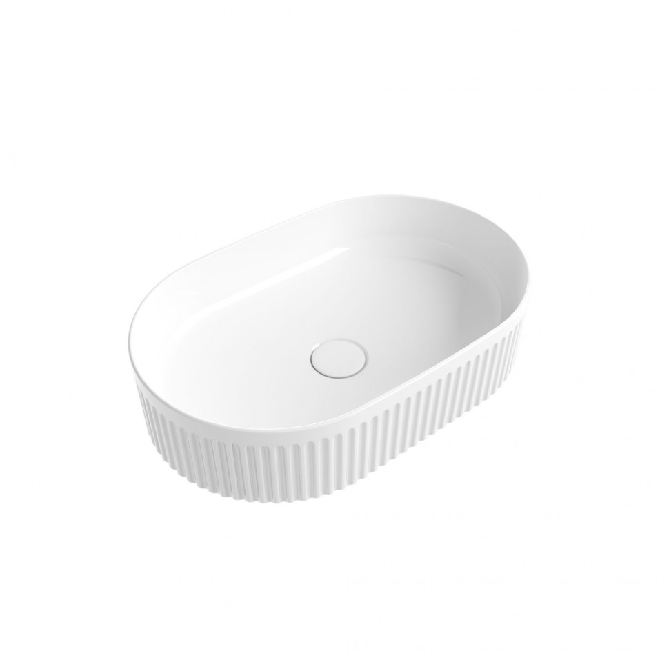 Раковина накладная CeramaLux 9024RF 500*320 мм (белый)