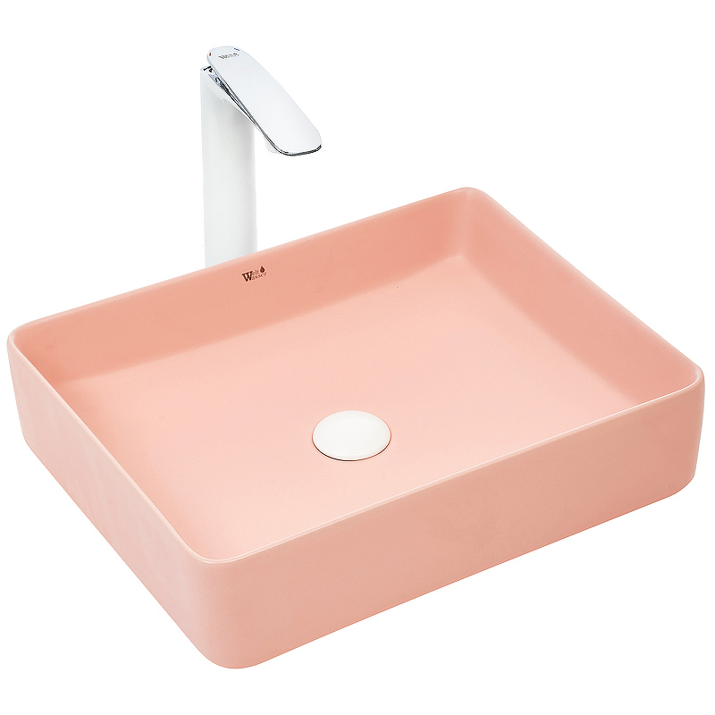 Раковина WeltWasser Elbach 2178 MP 10000004511 510*405 мм (розовый матовый)