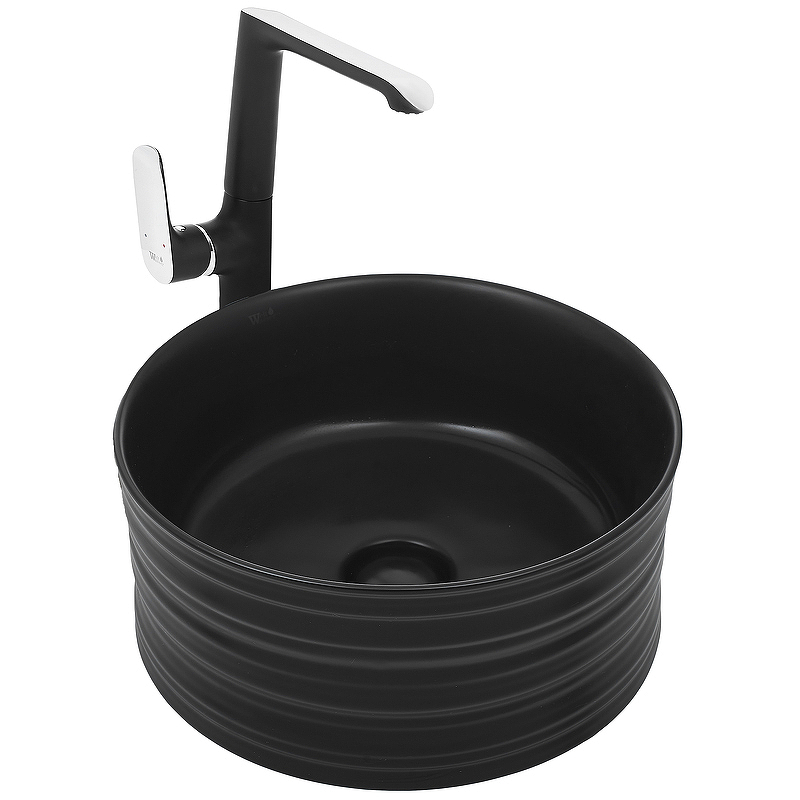 Раковина WeltWasser Elbach 3272 MB 10000004559 405*405 мм (черный матовый)