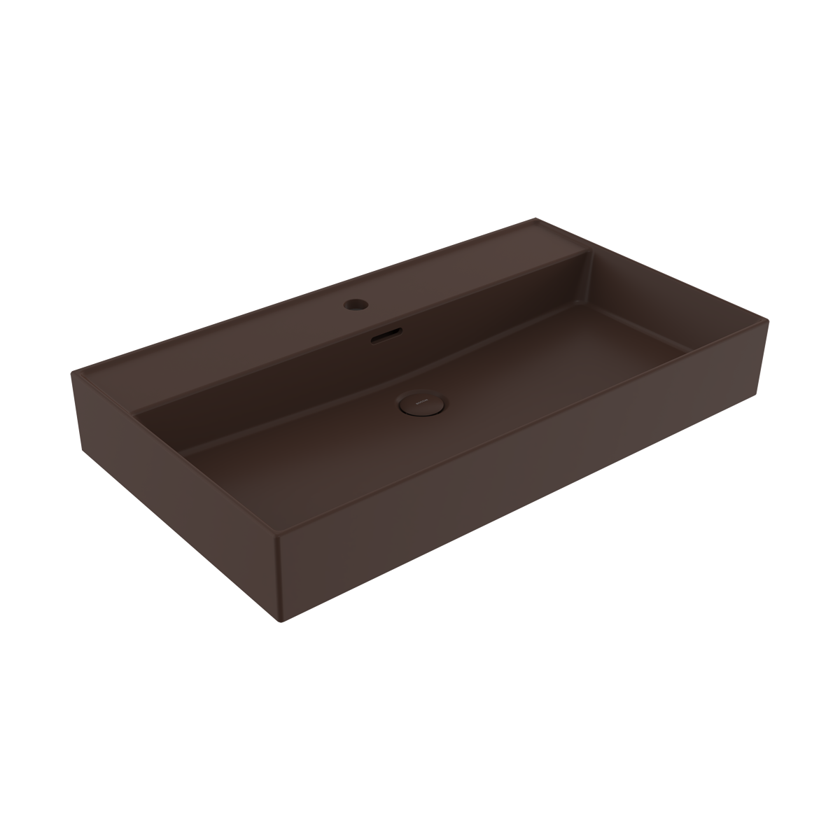 Раковина накладная Bocchi Milano 1377-025-0126 805*465 мм (кофейный матовый)