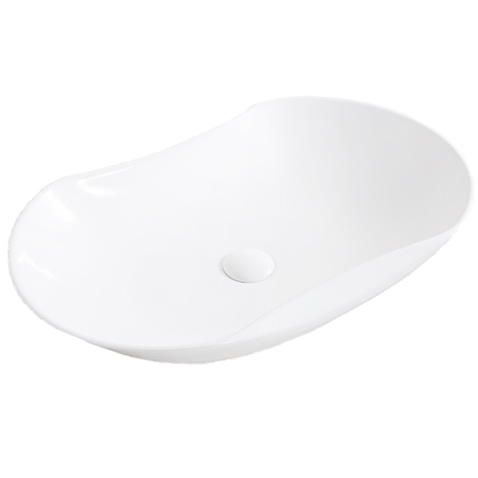 Раковина накладная BelBagno BB1334 660*410 мм (белый)