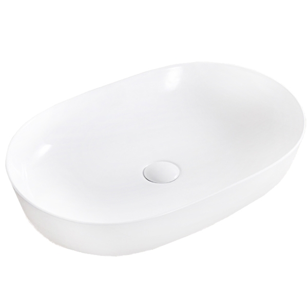 Раковина накладная BelBagno BB1348 610*410 мм (белый)