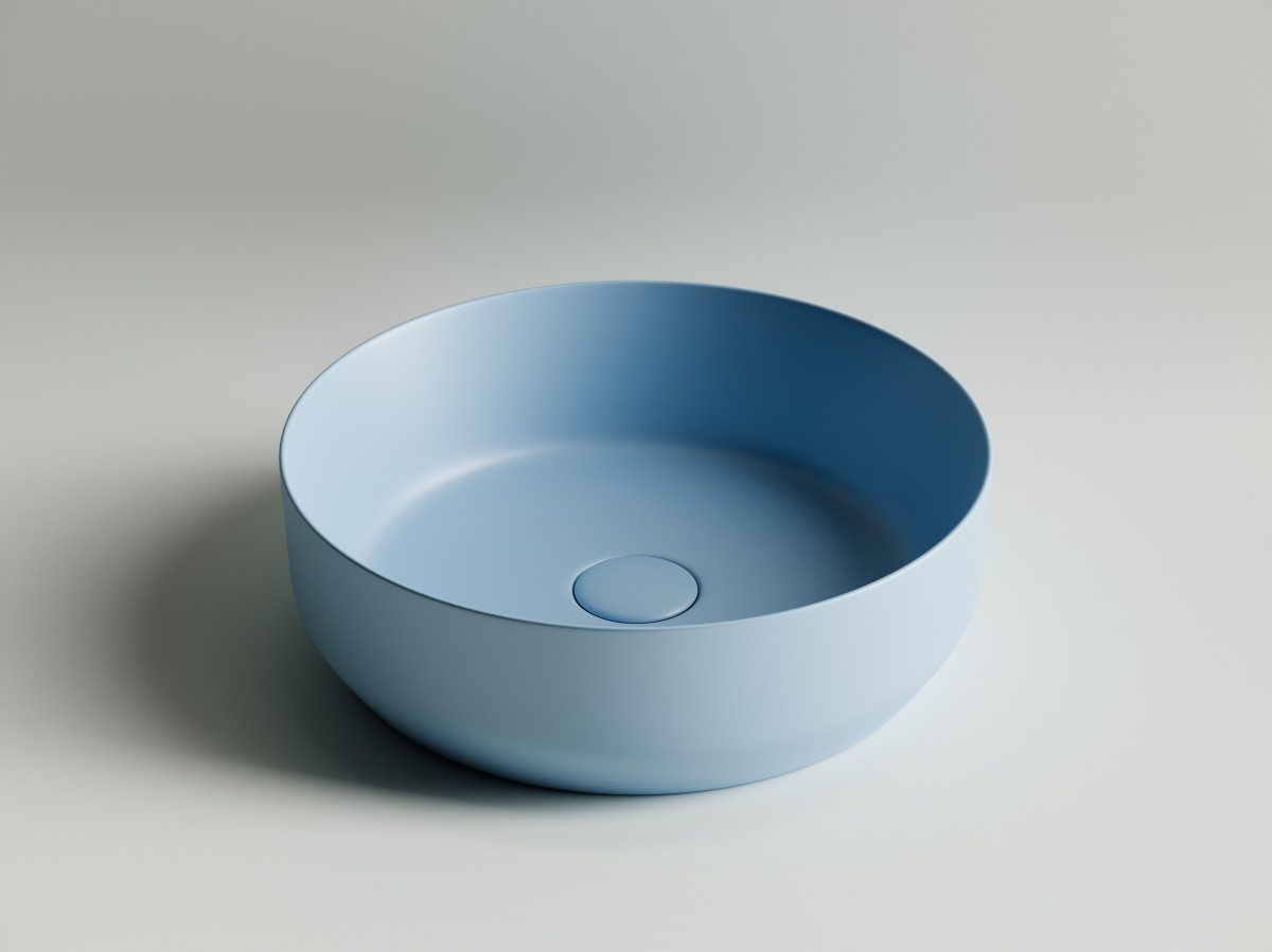 Раковина Ceramica Nova Element CN6022ML 390*390 мм (голубой матовый)