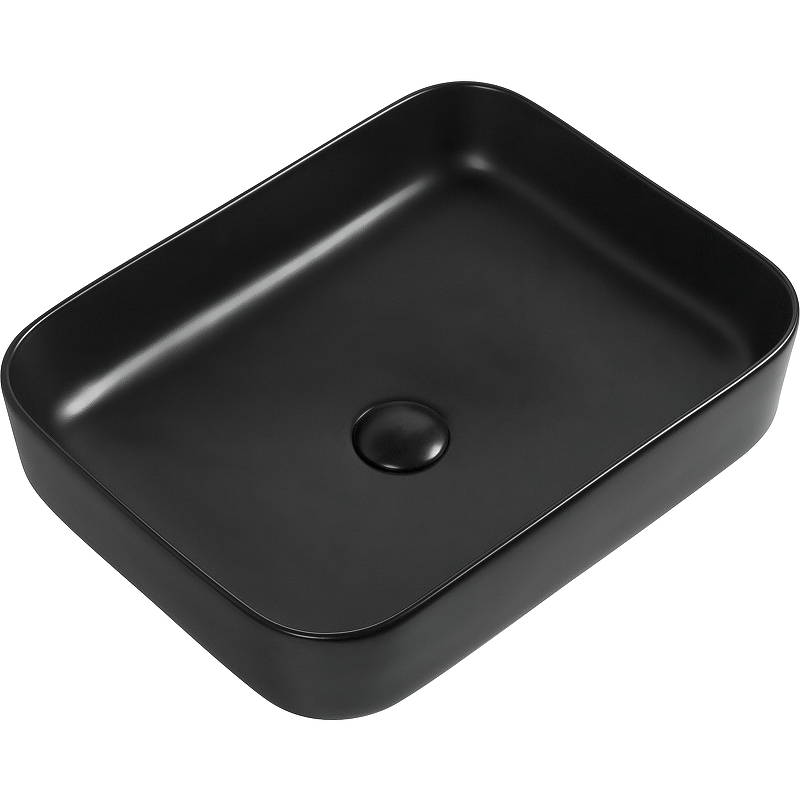 Раковина Aquanet Soul-1-MB 500*400 мм (черный матовый)
