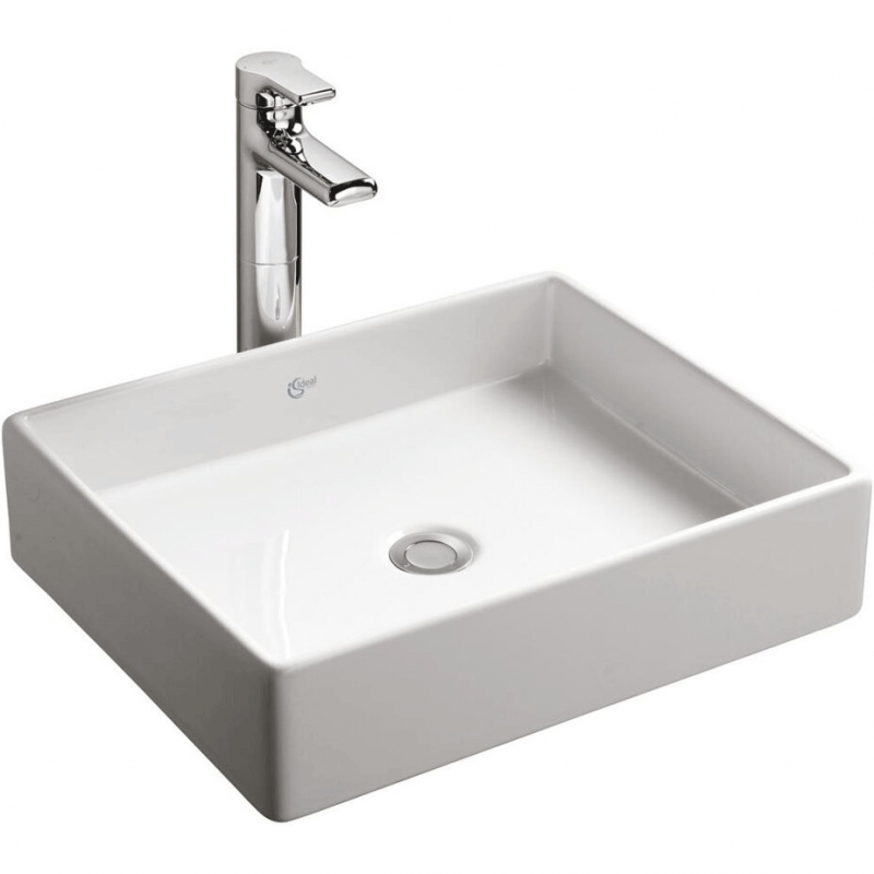 Раковина накладная Ideal Standard Strada K077601 500*420 мм (белый)