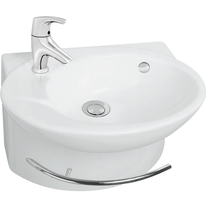 Раковина с полупьедесталом Jacob Delafon Presquile E1337-00 450*335 мм (белый)