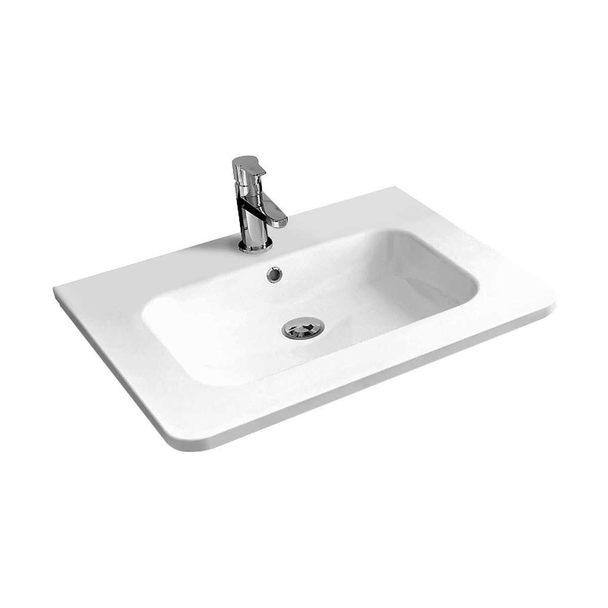 Раковина Vincea Alba VCB-1RA600W 600*480 мм (белый)