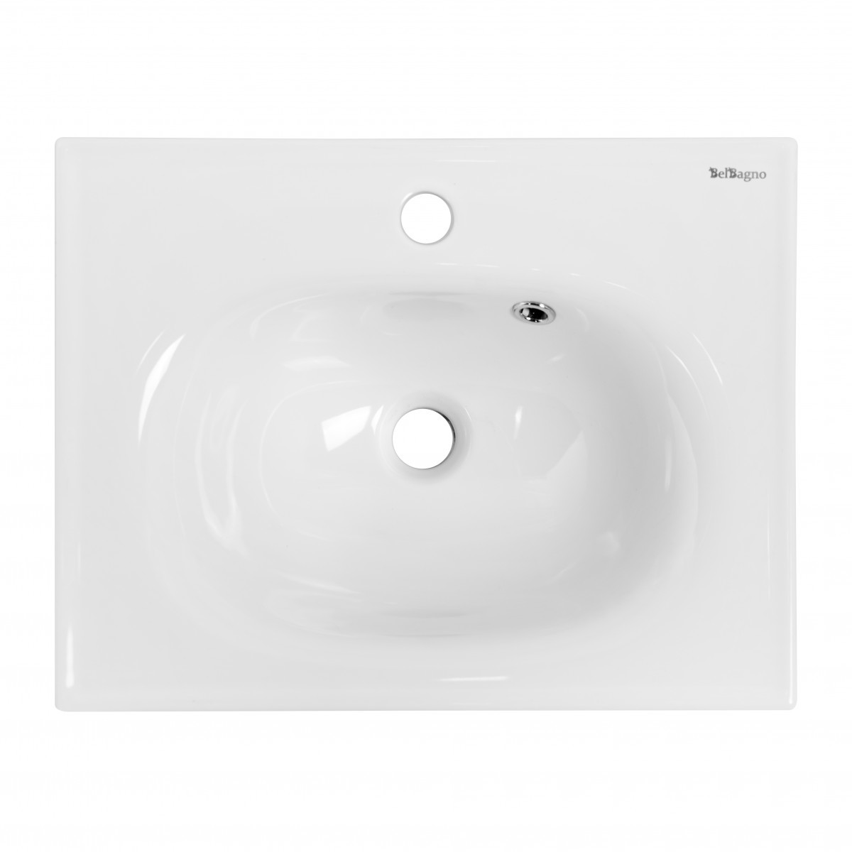 Раковина BelBagno BB1923-500 505*395 мм (белый)