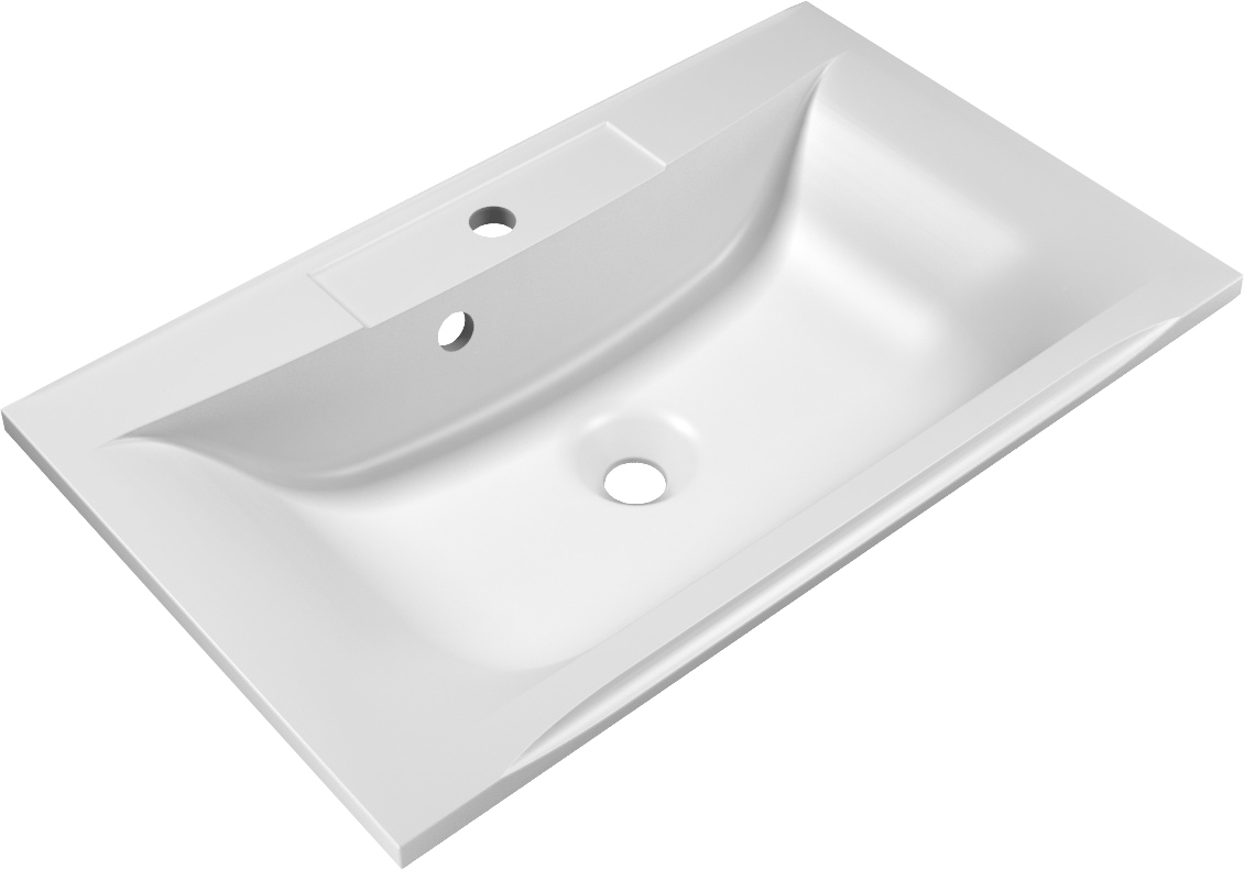 Раковина BelBagno BB750/450-LV-MR-PR 750*450 мм (белый)
