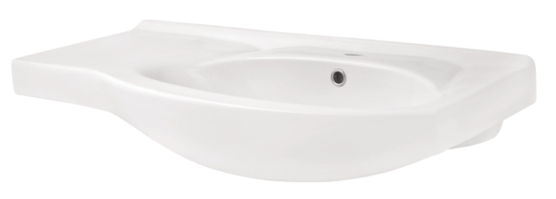 Раковина Santek Коралл L 1WH110225 830*515 мм (белый)