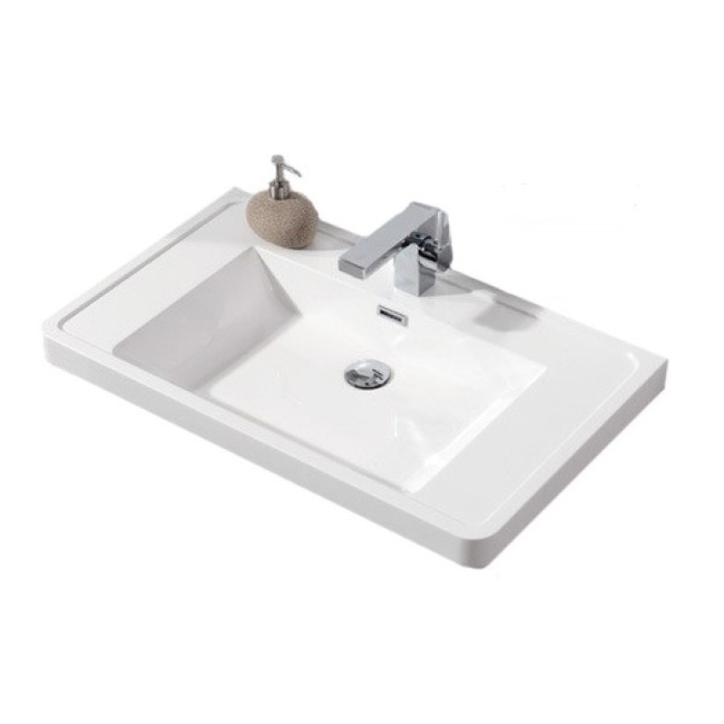 Раковина BelBagno EA-800-LVB 800*480 мм (белый)