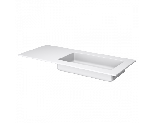 Раковина ArmadiArt Quatro 793-120-W-R 1210*520 мм (белый) R